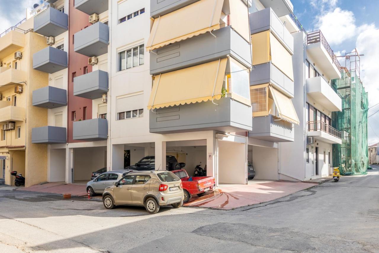 Bright & Modern Apt With View 伊拉克利翁 外观 照片